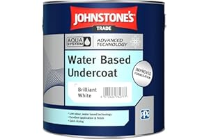 JOHNSTONE'S 2.5LTR - JOHNSTONES TRADE AQUA UNDERCOAT BRILLIANT WHITE