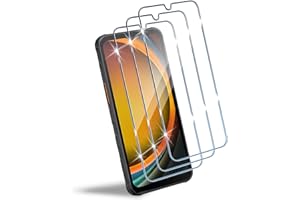 HidWee für Panzerglas Kompatibel mit Samsung Galaxy Xcover 7/7 Pro /Xcover7 Enterprise Edition Schutzfolie, 3 Stück 9H Härte Anti-Kratzen Panzer Schutz Glas, HD Klar Anti-Bläschen Displayschutzfolie