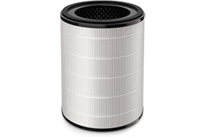 VERSUNI Philips Series 3 Nano Protect Filter, Carbone Attivo, durata 36 Mesi, Compatibile con AC2939, Protegge da polline, polvere, forfora di animali domestici e gas, Ambienti fino a 98m² (FY2180/30)