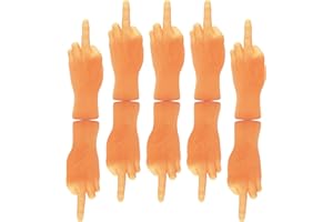 Ezebesta Winzige Hände Fingerpuppen Winzige Fingerhände Fingerpuppen Mini Finger Hände Set für Game Party