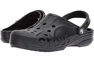Crocs Unisex Baya Clog Black Size 8 UK Men/ 9 UK Women