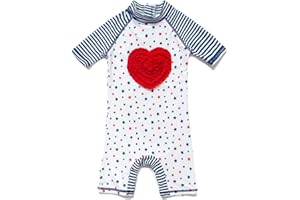 BONVERANO Costume Bagno Bambini UPF 50+ Protezione Solare Chiusura Zip