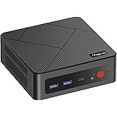 MAGICNUC AS1 Plus Mini PC for Home Office, Ryzen 5 3501U (up to 3.7GHz), 8GB DDR4 RAM, M.2 2280 256GB SSD, HDMI/DP/USB-C, Tri