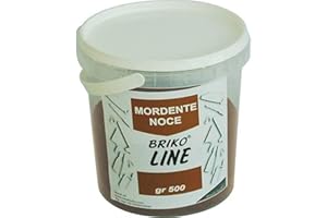 VIRIDEX MORDENTE NOCE BRIKO LINE 500 GR -COLORANTI IN POLVERE MISCELABILI CON MALTE O PITTURE
