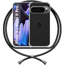Google Cover Pixel 9 Pro XL - Protezione durevole - Silicone antimacchia - Cover per smartphone Android - Grigio creta