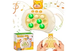 JADYON Pop It Elettronico, Popit Elettrico, Quick Push Bubble Game, Giocattolo Antistress, Quick Push Game Fidget Toys, Puzzle Game Giocattoli Divertenti Regalo Per Bambini E Adulti Bubble Stress (Corgi)