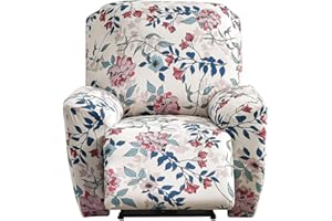 Meigeh Sessel überzug Liegebezüge Stretch Sesselschoner Relaxsessel Sesselbezüge 4 Stück Liegeschutz Sesselbezug Husse für Relaxsessel