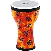 Nino Elements Mini 6 in&ccedil; Djembe, Sunshine