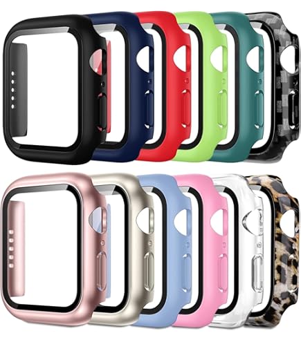 SHOTAY étui de Protection pour Montre Oppo 41mm 46mm Couverture Souple TPU Pare-Chocs Coque de Protection légère pour Montre Oppo 41mm 46mm Accessoires Noir + Bleu turquoise-46MM