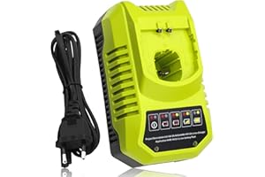 Moticett BCL14181H Caricatore di Ricambio per Ryobi Batteria Li-ion & Ni-MH 9,6 V-18 V Caricabatterie