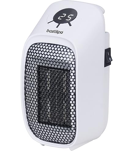 Techextra Mini Ventilatorkachel Stil, 500W Stopcontact Elektrische Verwarming Met Afstandsbediening Energiebesparende Radiator Ventilatorkachel Voor Badkamer Woonkamer Kantoor