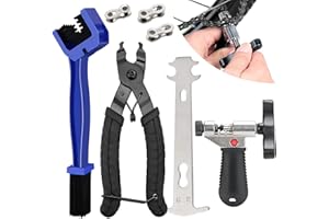 Sprießen Kit Attrezzi Bici per La Riparazione,Attrezzo per Catena Bicicletta,3 Pezzi Strumento per Catena per Bici,Strumento di Riparazione per Biciclette,Powerlink Pliers,per Strada E MTB