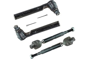 TRQ Front Tie Rod Set Compatible with 2007-2011 Honda CR-V