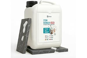 ki:ku® Stein Reiniger ULTRA | säurefreier Steinreiniger für Außenflächen | gegen Öl, Ruß, Moos & Schmutz | für Terrasse, Gehweg, Fassade | kraftvoll & materialschonend | umweltfreundlich