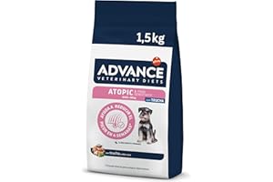 AFFINITY ADVANCE VETERINARY DIETS Advance Veterinary Diets Atopic Mini - Pienso para Perros con Dermatitis atópica con Trucha - 1,5kg