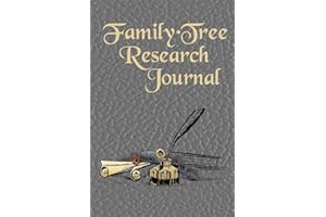 Family Tree Research Journal: Family history fill-in charts and research forms in a handy and logically organized workbook.