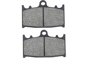 AHL Motocicleta Pastillas de Freno Delantero para GSF650 K7/K8/K9/0L0 (Naked Bandit/Non ABS) 2007-2011/GSR 600 K6/K7/K8 2006-2010 (Semi metal)