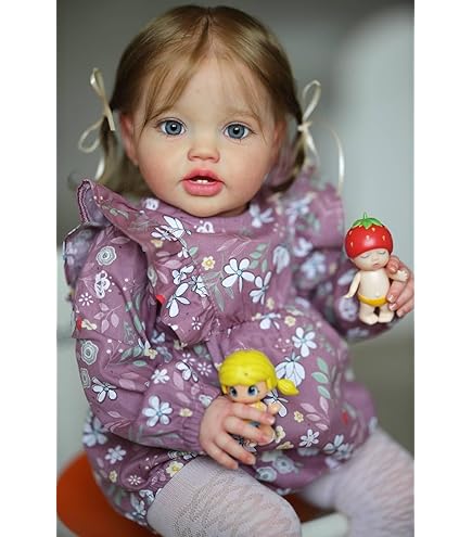 Anano Poupée Bébé Reborn Silicone Corps Tout en Silicone