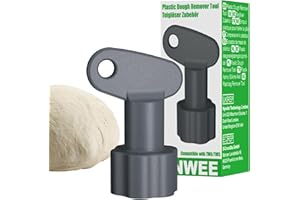 ‎INWEE Inwee pokrętło do usuwania ciasta do Thermomix TM6,TM5-Narz dzie do usuwania ciasta - pomaga łatwo usunąć ciasto poprzez obracanie w celu usunięcia ciasta,Idealne narzędzie do kuchni