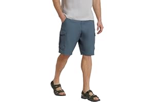 Mountain Warehouse Lakeside Mens Shorts - 100% Durable Twill Cotton Cargo Shorts, Durable Shorts, 6 Pockets - for Walking, Running, Hiking & Camping
