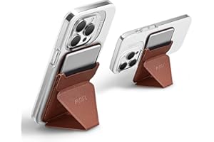 MOFT Soporte Magnético & Tarjetero, para el iPhone 12 Serie y iPhone 13/iPhone 13 Mini/iPhone 13 Pro/Pro MAX, Compatible con Magsafe, Magnetismo Muy Fuerte