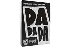 USAopoly Dadada | The Outlandish Party Game | Create Your Own Hilarious Language | Word and Image Association Game | 2+ Players | Ages 8+ | English