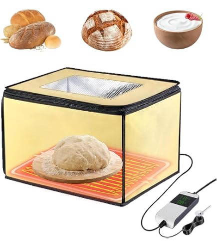 Brot Gärbox Mit Temperatur- Und Timersteuerung – Faltbar, Für Sauerteig & Joghurt, 30 Liter