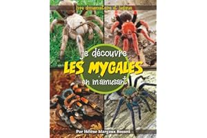 Livre documentaire Je découvre les mygales en m'amusant: le monde des araignées à la portée des enfants. des animaux fascinants dès 6 ans