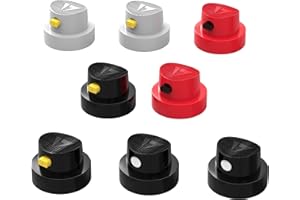 AUPROTEC Zestaw głowic natryskowych 8-częściowy zestaw głowic natryskowych, głowica natryskowa, zestaw 2 x w każdej wersji