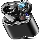 TOZO T6 Cuffie Bluetooth, Auricolari Bluetooth 5.3 con HD Microfoni, Controllo Touch, 45 ore di Riproduzione, IPX8 Impermeabi