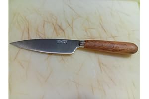 PALLARES Cuchillo Cocina mango olivo acero inoxidable 13cm SOLSONA