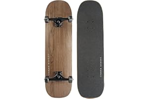 JUCKER HAWAII Monopatín NUHA en 8,25 y 8,5 – Street & Cruiser Skateboards – Arce con Madera de Nogal – Ideal para Principiantes y avanzados