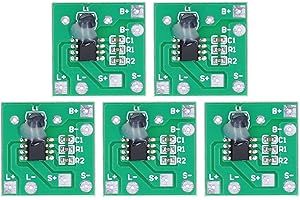 HILILAND 5pcs Solarladeregler-Platine 1,2 V Lithium-Batterie-Laderegler-Platine