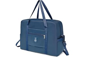 PALAMEA 40L Bagagli da viaggio pieghevoli Bagaglio a Mano Easyjet 45x36x20 Borsa Palestra Borse da viaggio Borsa da palestra per viaggi Sport Palestra blu