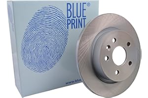 Blue Print ADG043164 Brake Disc Set (2 Brake Disc) rear, full, No. of Holes 5