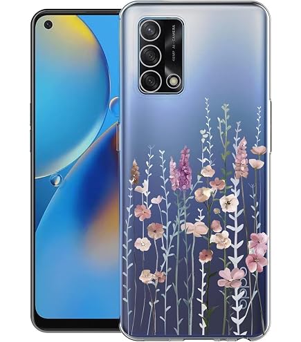 RankOne Gradient Glitter Handyhülle Für OPPO A74 (4G, 6.43 Zoll) – Ultradünn, Kratzfest & Schlank