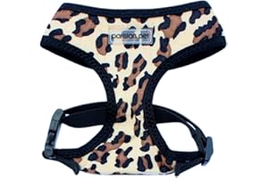 Parisian Pet Freedom Dog Harness, Leopard, XS