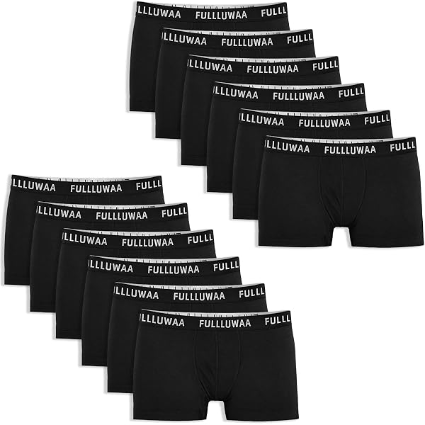 SHUOJIA Boxershorts Herren 6er Pack – Retro Trunks Aus Weicher Baumwolle, Mit 3D U-Beutel & Nahtlosem Komfort