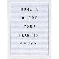 levandeo Buchstaben Tafel Holz 30x40cm Letter Board Ahorn Weiß Stoff Stecktafel Memotafel Wanddeko