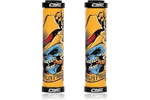 SHENZHENSHISHILILANTIANKEJIYOUXIANGONGSI CNC Manopole Bici MTB/BMX/Mountain Bike, Manopole Mtb Silicone Bicicletta, Manopole Silicone bici Freestyle con Doppia Chiusura.