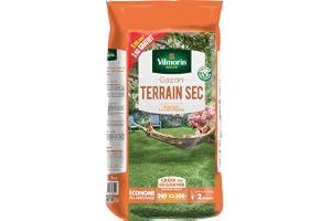 Gazon terrain sec 5 kgs dont 1kg gratuit