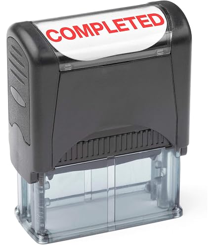 "Copy Sent" Self Inking Stamp - Mini Office Stamp With Black/Blue/Red/Violet Ink