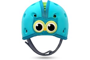 SafeheadBABY Award-Winning Soft Infant Head Protector for Crawling and Walking Expandable Lightweight Baby Safety Helmet 7–24 Months (Head Circ. 40–52 cm)
