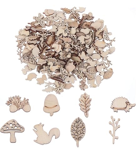 Decoration En Bois 100 Pièces Décorations Bois Naturel - Fleurs Et Feuilles Pour DIY, Mariage, Noël, Scrapbooking - 25 Mm Embellissement DIY Decoration En Bois 100 Pièces Décorations Bois Naturel - Fleurs Et Feuilles Pour DIY, Mariage, Noël, Scrapbooking - 25 Mm Embellissement DIY
