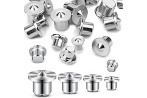 Ziamzra 32 sztuki centrator Trunnion wyrównywanie drewna, końcówka centrująca ze stali nierdzewnej, narzędzie centrujące, marker otworu, kołek, drewniany zestaw 6/8/10/12 mm do szafek drewnianych