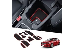 BIXUAN Maty antypoślizgowe kompatybilne z Opel Astra K 2016-2020, do konsoli środkowej, podłokietników, maty gumowe, uchwyt na napoje, antypoślizgowe maty do drzwi