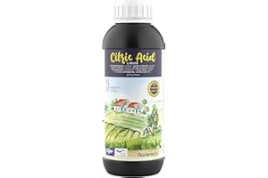 Nortembio Ácido Cítrico Ecológico 1 L. Cítrico Anhidro Líquido Concentrado. Insumo 100% Puro. Limpiador Multiusos. E-Book Incluido.