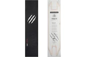 BESTIAL WOLF Griptape, Carta abrasiva Personalizzata per Scooter Freestyle, 12 x 53 cm (GRIPTAPE18)