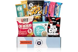 BEAR IN MIND Ultimate Protein Hamper: High-Protein Snacks Gift Box - Premium Gym Gifts for Men & Women - Ideal Hampers for Men, Gym Hamper for Fitness Enthusiasts - Men's & Women's Handpicked Snack Selection