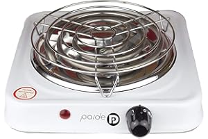 PAIDE P DIGITAL Cocina eléctrica con reijlla para cachimba Shisha Hookah Camping para cocinar carbón